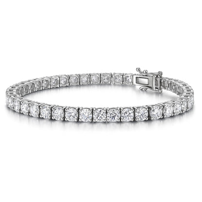 Bracciale tennis "ICE CUBIC" 3mm - Argento 925