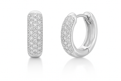 Collana Tennis + Orecchini Pavé