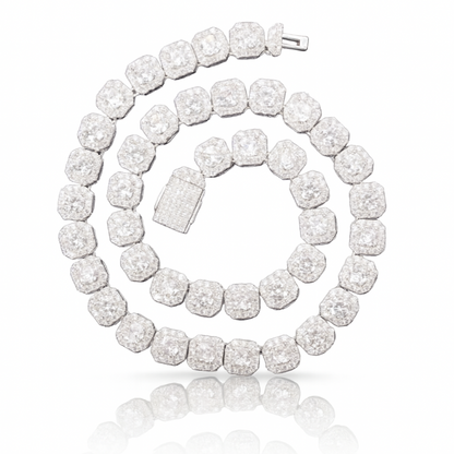 Collana con zirconi "CUBICI"
