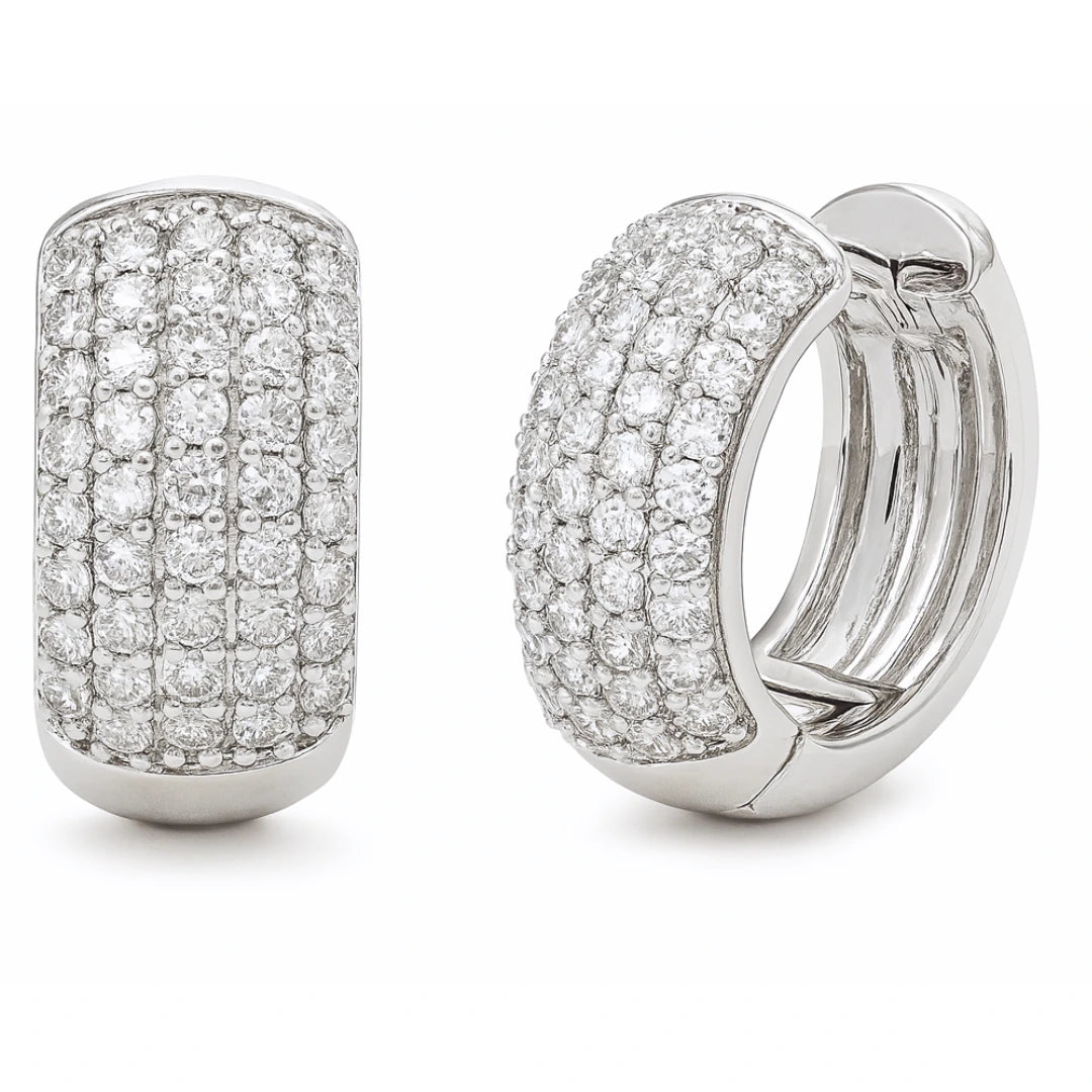 Orecchini "Full Pavè" Argento 925