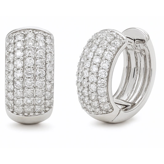 Orecchini "Full Pavè" Argento 925