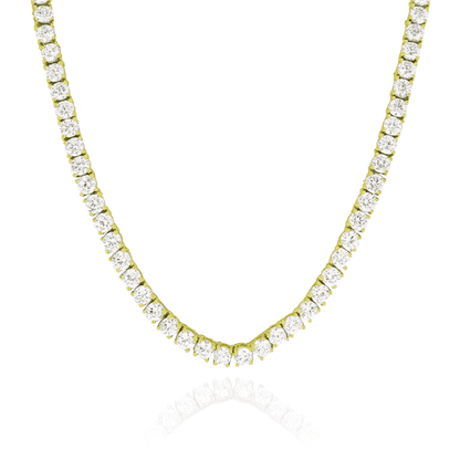 COLLANA TENNIS "GHIACCIATA"